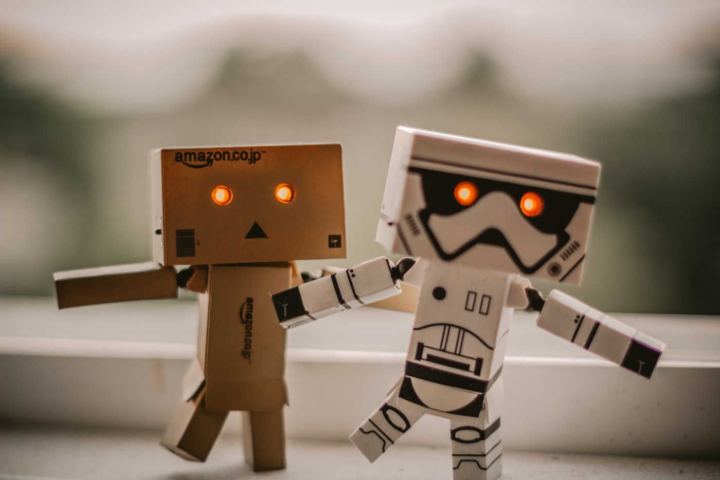 Cardboard robots